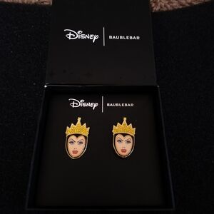 BaubleBar X Disney Evil Queen Stud Earrings